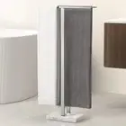 Standing Towel Rack Taller Version, 37" H (Equal Height) Bathroom Towel Rack ...