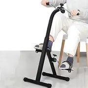 Folding Pedal Exerciser , with Multifunctional LCD Display Mini Arm Leg Exercise Bike Foot Hand Cycle Portable Stationary Peddler Machine Bicycle Exerciser for Elderly