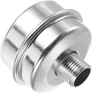 Replacement Mufflers Mower Engine Muffler Reduction Noise Mower Lawnmower or Silencers Small for Quiet Silencing Steel Silver