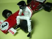 1/18 FIGURE JACKY ICKX VROOM PAINTED FOR GP REPLICAS EXOTO MINICHAMPS SPARK