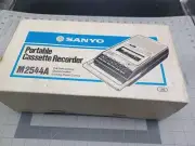 Portable Cassette Tape Recorder SANYO M2544A NOS