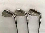 The Golf Club Wedges Golf Wedges Steel Gray 48/50/52/54/56/58/60/62 of R/S Flexible Shaft Head Cover (Color : 48 54 58 Degrees)