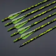 6/12x 30" Archery Carbon Arrow Spine 500 Hunting Target Compound Bow Recurve Bow