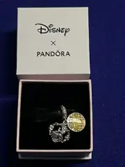 Disney Parks Pandora Beauty and the Beast Dancing Charm NEW