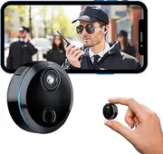 Mini Pet Sports Baby Nanny Hidden Camera HD 1080P Surveillance Security Motion Detection Night Vision, WiFi Wireless Indoor Camera