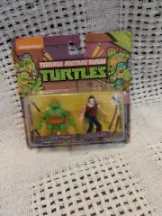 Teenage Mutant Ninja Turtles Classic Collection Michaelangelo And Casey Jones...