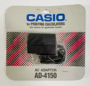 Genuine Casio Calculator Power Supply AC Adapter Charger AD-4150 DC 6V 300mA