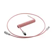 Pro Coiled Keyboard Cable (USB A to USB Pro Coiled (USB Type C) Orangesicle
