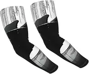 [FHEDVBN] Piano Arm Sleeves Compression Arm Covers for Men Women Outdoor Sun Sleeves Cooling Sports Sleeve, Black