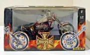 West Coast Choppers Penny Saved Jesse James Green 1:10 Scale Motorcycle NIB