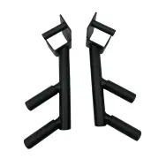 NNEOBA Fitness Dips Bars Attachments for Power Racks