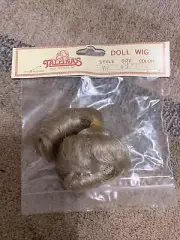 Vintage Tallina’s Blonde Ponytail 4 1/2” Doll Wig