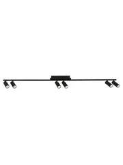 Panorama LED 6 Light Dimmable Spot Light in Black