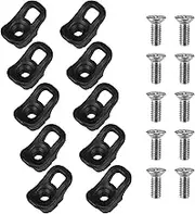 10 Pack Yak Eyelet Tie Down Loop Deck Fitting Bungee Cord Kit Rigging Outfitting Pad Eye GTRH