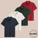 BESTMII. 現貨 A＆F ABERCROMBIE 經典圓領電繡麋鹿短袖POLO 多色選