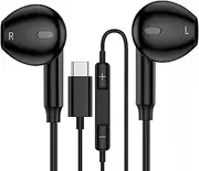 Wired Earbuds for Samsung Galaxy S25 Edge S24 Ultra S23 S22 S21 S20 Z Flip 6 5 4 Z Fold 6 5 4 3 A56 A36 A26 A16 A55 A35 A25 A15 A54 A14 A53 A23 A13, USB C Headphones Wired Earphones for iPhone 16 15