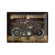 Nostalgic-Art Large Sign Harley Brick Wall