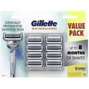 Gillette Skinguard Razor Blades - 8 Pack