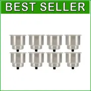 Premium Marine Cup Holders for Boats and Cars - 4.25" Stainless Steel Inserts