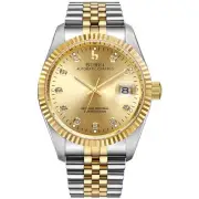 Luxury Automatic Watches for Men Analog Date Waterproof Wrist Watches with Ad...