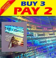 420 HOLOGRAM TAMPER PROOF SECURITY WARRANTY STICKER LABEL VOID SEALS 1X0.4" inch