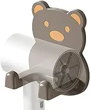 Blow Dryer Holder | Adhesive Hug Bear Wall Mounted Blow Dryer Rack,Bathroom Storage Multifunctional Waterproof Hair Tool Organizer for Bathroom