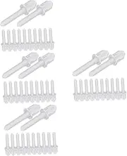 [DOITOOL] 320pcs Shutter Repair Spring Loaded Replacement Parts for Plantation Shutters Window Repair Tools Lightweight Practical Accessories for Home