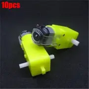 10Pcs For Arduino Gear Motor Intelligent Car Gear Motor Tt Motor Robot Dc 3V- ki