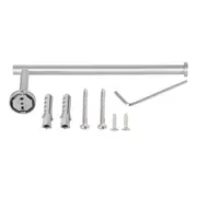 304 Stainless Steel Towel Rack Toilet Paper Holder Wall Mounted Towel Bar Toilet Roll Holder for Bathroom