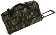 Rockland Luggage 30 Inch Rolling Duffle Bag, Camouflage, Medium Camouflage