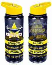 North Queensland Cowboys NRL Tritan Bottle w Bands