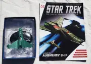 Star Trek Eaglemoss Klingon Augment's Ship #53 Starships Collection w/ Magazine