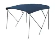 Boat Bimini - 3 Bow - 1.7 - 1.9m Blue