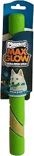 Chuckit! Max Glow Dog Toy Ultra Fetch Stick Dog Throw Toy for Interactive Play Glow in The Dark