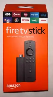 Amazon Fire TV Stick W/ Alexa Voice Remote 2018 2nd Gen Sealed NIB. Entertain!