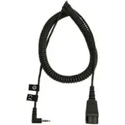 Jabra Cord - QD to 2.5mm, 2m Curly