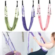 Aerial Yoga Rope Practice Stretching Waist Handstand Fitness Workout Belt Home