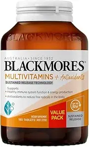 [Blackmores] Multivitamins + Antioxidants | Supports Immune System Function & Energy Production | 180 Tablets