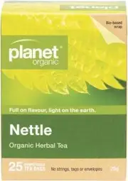 Planet Organic Nettle Herbal Tea Bags 25pk