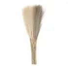 30pcs Dried Faux Pampas Grass 21" Artificial Pampas Grass Decor Brown&Khaki