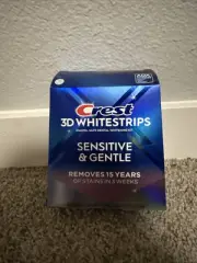 Crest 3D Whitestrips Sensitive & Gentle Removes 15yr of Stains 3 Weeks 36 Strips