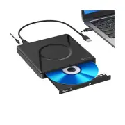 PHIXERO External 3D Blu Ray DVD Drive Burner for Laptop, Portable Blu-ray Dri...