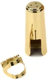 Selmer Paris 440A Alto Saxophone Inverted Ligature and Cap
