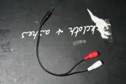 3.5mm to RCA female cable