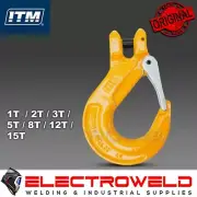ITM G80 Clevis Sling Hook Safety Latch 7mm Chain 2T 2000kg Lifting TM9804-01207