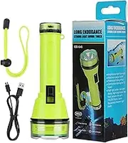 Rechargeable Underwater Lamp with Lightweight Waterproof Torch, Diving Lighting | Ideal for Night Diving, Water Exploration, Water Safety, Marine Sports and Expedition