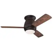 Westinghouse Halley 44in.LED Indoor/Outdoor Oil Rubbed Bronze Ceiling Fan+Remote