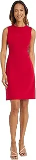 [Maggy London] Sleeveless Knee Length Sheath Wedding Guest Or Work Dress for Women