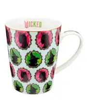 [Maxwell & Williams] Wicked Magical Conical Mug 450ml Elphaba & Glinda Icons Gift Boxed in Pink/Green