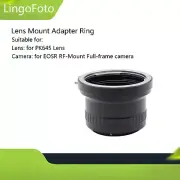 Lens Mount Adapter Ring for Pentax 645 Lens to for EOS R RF-Mount Camera